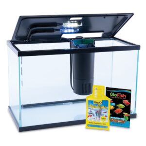 GloFish Aquarium Kit 5 Gallons, Includes LED Lighting And Filter