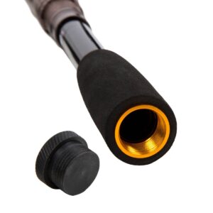 Wakeman Fishing Rod and Reel Combo - Black/Bronze