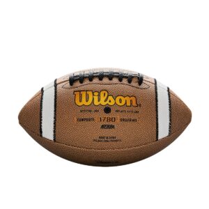 Wilson GST Competition Official Size Football - Brown