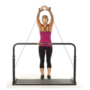 Beyond Barre Ballet Home Workout Sport Set w/ Glider System & Instructional DVDs