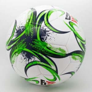 Open Goaaal FNINE Energos Professional Grade Water Resistant Soccer Ball for Indoor or Outdoor Backyard or Regulation Sports Game Play, Size 5