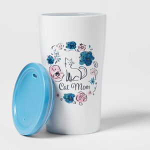 10oz Stoneware Cat Mom Tumbler - Opalhouse™
