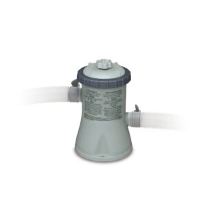 Intex 28601EG 330 GPH Easy Set Swimming Pool Cartridge Filter Pump with GFCI