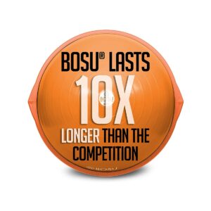 Bosu 72-10850 Home Gym Equipment The Original Balance Trainer 65 cm Diameter, Orange