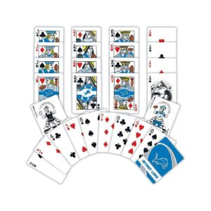 NFL Detroit Lions Playing Card Game 2pk