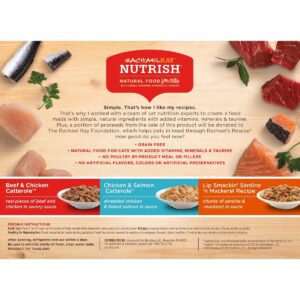 Rachael Ray Nutrish Grain Free Wet Cat Food Surf'n Turf - 2.8oz/12ct Variety Pack