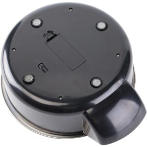 PawsMark Digital Scale Dog Feeding Bowl, Removable Washable Stainless Steel Bowl