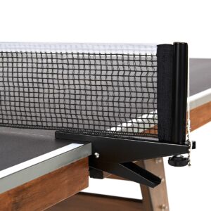 Hall of Games Official Size Wood Table Tennis Table - Black