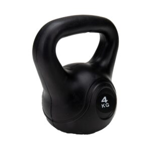 Mind Reader Kettlebell, 4 KG, Black