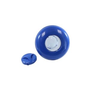 Intex 8 Foot Above Ground Pool Round Cover Tarp & 7" Floating Chlorine Dispenser