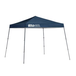 Quik Shade Solo Steel 9x9 Slant Leg Canopy - Blue