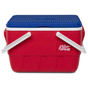 Igloo Picnic Basket Retro 25qt Cooler - Lobster Red