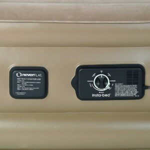 Insta-Bed 18" Pillow Top Air Mattress with Neverflat Pump - Queen