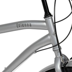 Huffy Men's Sienna 27.5" Comfort Hybrid Bike - Silver