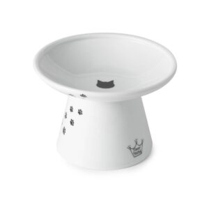 Necoichi Raised Cat Food Bowl - Extra Wide