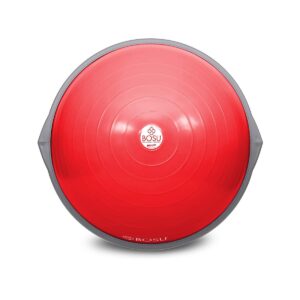 Bosu 72-10850 Home Gym Equipment The Original Balance Trainer 65 cm Diameter, Red and Gray