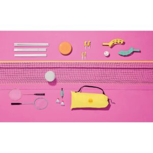 Scoop Ball and 4pc Flying Disc Game Combo Lawn Sports Set - Sun Squad™