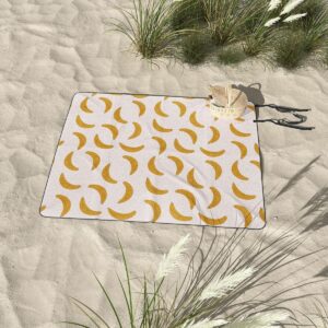 Hello Twiggs Yellow Banana Picnic Blanket - Deny Designs