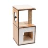 Catit Vesper Cat Scratcher - Walnut - S