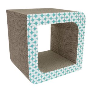 Corrugate Cat Scratch Ottoman - Boots & Barkley™