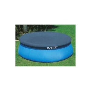 Intex 15 Foot Easy Set Swimming Pool Debris Cover & Floating Chlorine Dispenser