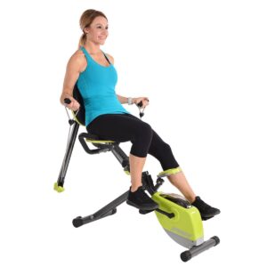 Stamina Wonder Recumbent Exercise Bike - Yellow