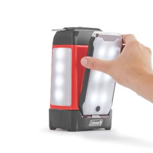 Coleman 2-Panel 400L LED Lantern - Red