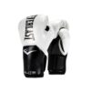 Everlast Pro Style Elite Exercise Workout Training Boxing Gloves for Sparring, Heavy Bag and Mitt Work, Size 12 Ounces, White