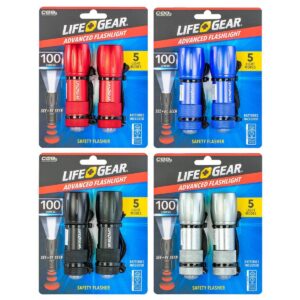 Life Gear 2pk LED Mini-Max 100 Lumens