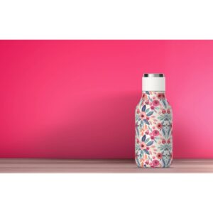 ASOBU Urban stainless steel water bottle - Floral