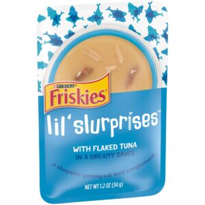 Friskies Lil' Slurprises Compliments Flaked Tuna Wet Cat Food - 1.2oz
