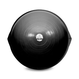 BOSU 26 Inch Pro Balance Trainer Ball Exercise Fitness Gym Equipment for Yoga, Sports, Personal Trainer, Rehabilitation, and Physical Therapy, Black