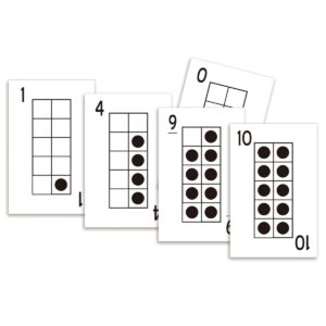 Learning Advantage Ten Frame Playing Cards - 46 Cards
