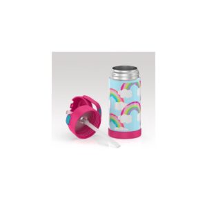 Thermos Rainbow 12oz FUNtainer Water Bottle with Bail Handle - Pink/Blue