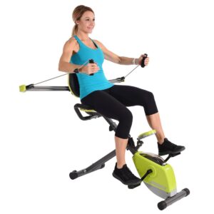 Stamina Wonder Recumbent Exercise Bike - Yellow