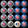 MLB Chicago Cubs Imperial Home vs. Away Billiards Ball Set