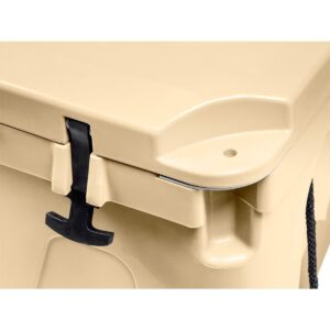 Monoprice Emperor Cooler - 80 Liters - Tan | Securely Sealed, Ideal for The Hottest and Coldest Conditions - Pure Outdoor Collection