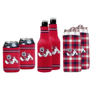 NCAA Fresno State Bulldogs Coozie Variety Pack