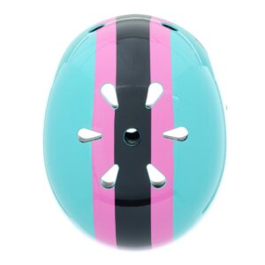 Nutcase Stripe Kids' Helmet - Teal