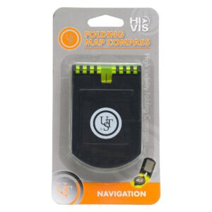 UST Folding Map Compass with Mirror and Slope Indicator