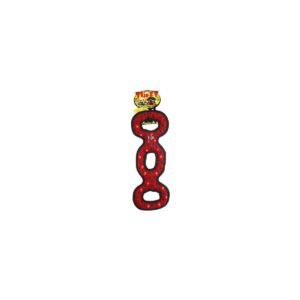Tuffy Ultimate 3WayTug Paw Dog Toy - Red - M/L