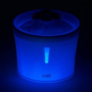 Catit Flower Fountain with LED Nightlight - Blue