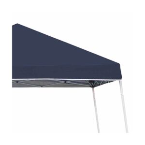 Z-Shade 10 x 10 Foot Angled Leg Instant Shade Outdoor Canopy Tent Portable Shelter with Durable Steel Frame and Carrying Bag, Navy