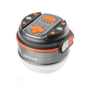 Wagan Brite-Nite Dome USB LED Lantern - Gray