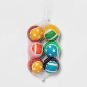 Dog Tennis Ball Toy - 2" - 6pk - Boots & Barkley™