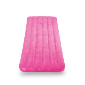 Living iQ Inflatable Jr Twin Portable Small Travel Size Kids Toddler Sleeping Air Bed Mattress, LOL Surprise Totally Rad