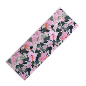 Alison JanssenHi Hibiscus (6mm) 24" x 70" Yoga Mat - Society6