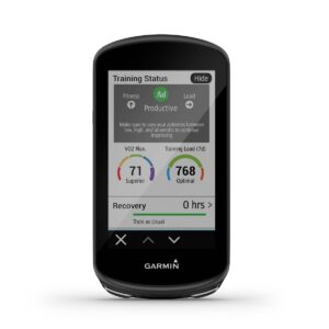 Garmin Edge 1030 Plus Advanced GPS Bike Computer Bundle - Black