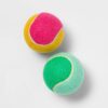Colorblock Tennis Ball Dog Toy - 2.5" - 2pk - Sun Squad™