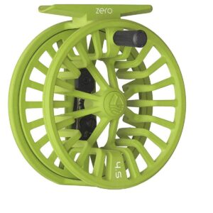 Redington ZERO Unique Super Lightweight Ambidextrous Retrieval Reliable 2/3 Fly Water Fishing Reel, Green